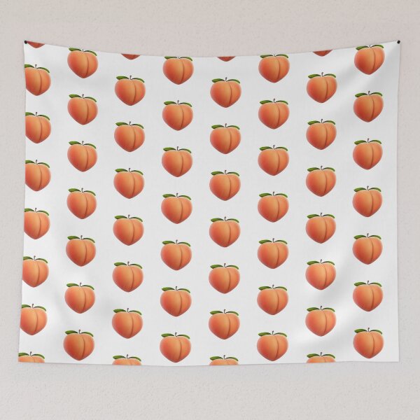 Item preview, Peach Emoji designed and sold by misdememeor.