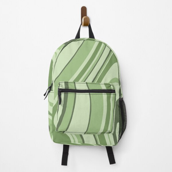 Item preview, Green - Groovy Swirls - Retro Print designed and sold by tangelos.