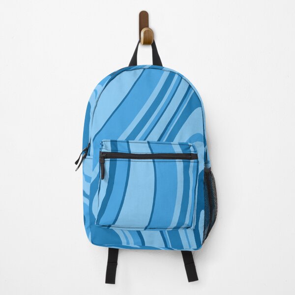 Item preview, Blue - Groovy Swirls - Retro Print designed and sold by tangelos.