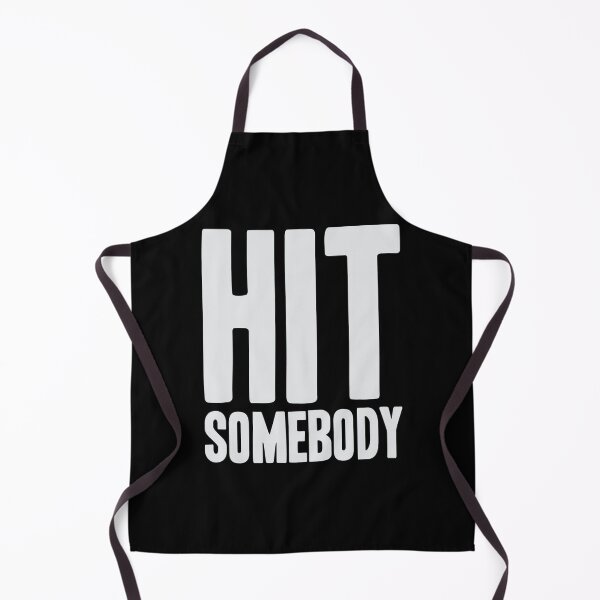 Item preview, Hit Somebody Ice Hockey Sticker designed and sold by ayeshadanaqws.