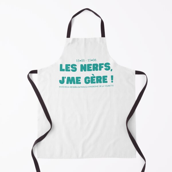 Item preview, "Nerves, I manage myself!" teal designed and sold by AQSTourette.