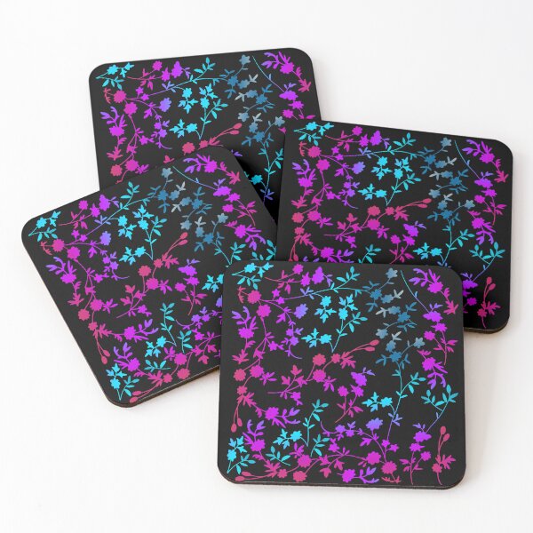 Item preview, Colorful Neon Flower designed and sold by GL Digital Artwork .