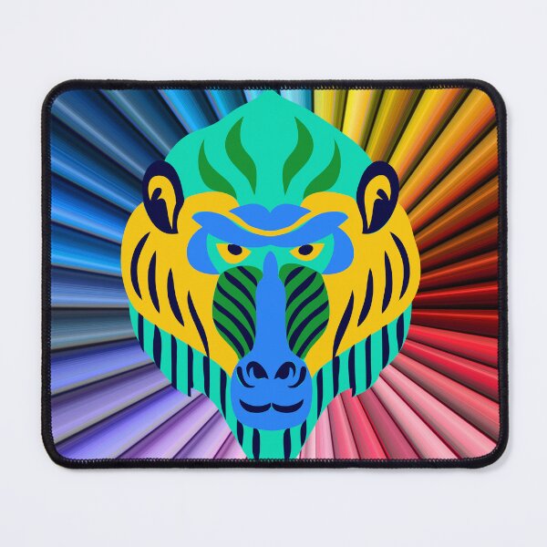 Item preview, Crazy colourful Monkey designed and sold by sebastiano01.