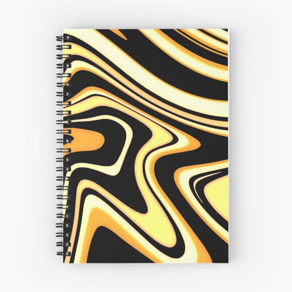 Item preview, Neon Yellow - Groovy Swirls - Futuristic Print designed and sold by tangelos.