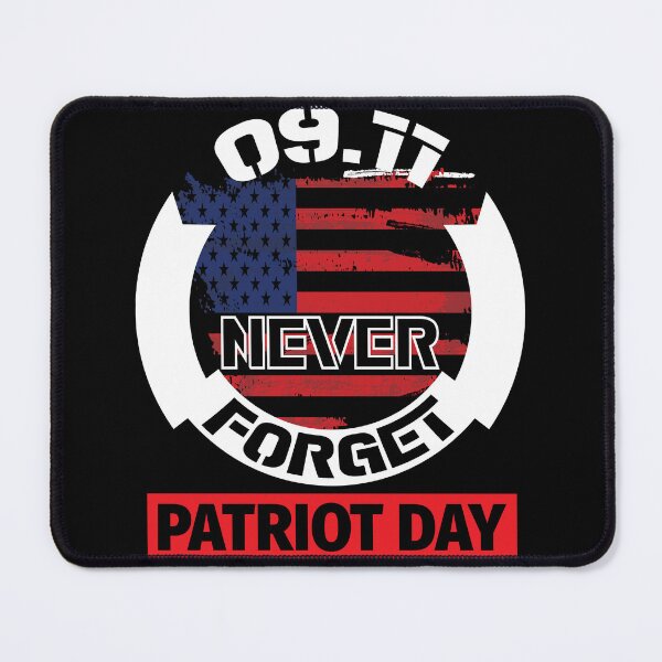 Item preview, Never Forget 9 11 America is Great Patriotism The Patriots Blood is the seed of Freedom Tree America Flag Happy Life Apparel Essential Motivation Inspiration Joy Mood designed and sold by DesignByHeartUK.