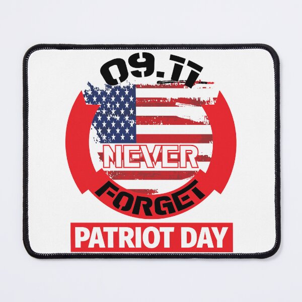 Item preview, Never Forget 9 11 America is Great Patriotism The Patriots Blood is the seed of Freedom Tree America Flag Happy Life Apparel Essential Motivation Inspiration Joy Mood designed and sold by DesignByHeartUK.
