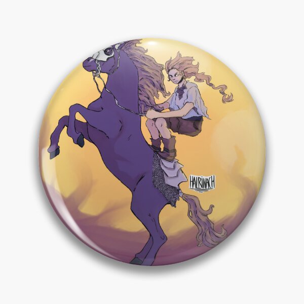 Item preview, Purple horse with girl designed and sold by halrinach24.