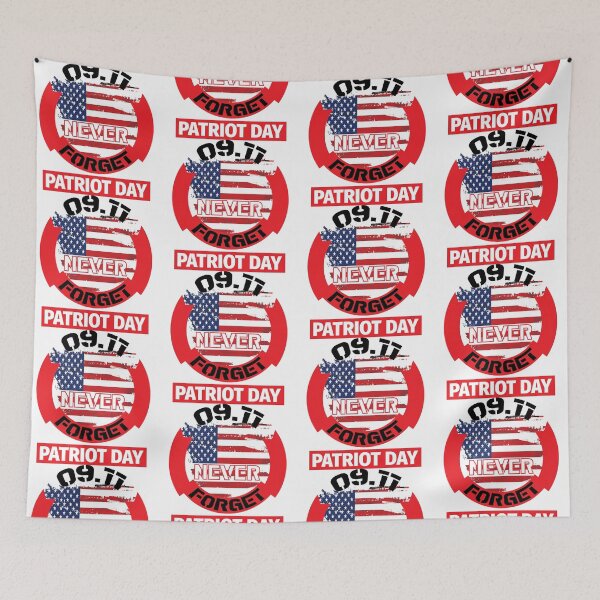 Artikelvorschau, Never Forget 9 11 America is Great Patriotism The Patriots Blood is the seed of Freedom Tree America Flag Happy Life Apparel Essential Motivation Inspiration Joy Mood entworfen und verkauft von DesignByHeartUK.