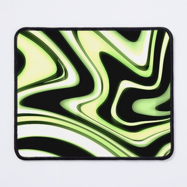 Item preview, Neon Green - Groovy Swirls - Futuristic Print designed and sold by tangelos.