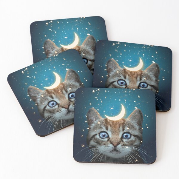 Artikelvorschau, Mondkatze entworfen und verkauft von Dream Artworks.