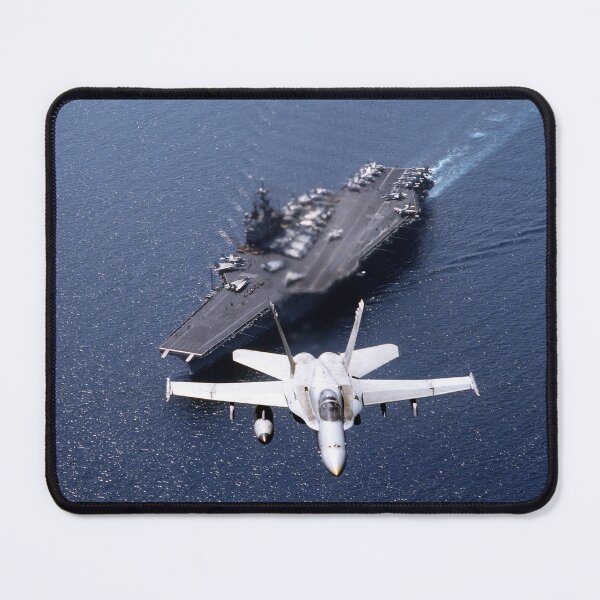 Item preview, FA-18 Hornet in steep climb over CV60 USS Saratoga (Craig Ceryes was aboard at time of photo). Thanks for your service Craig! designed and sold by hardOFseeing.