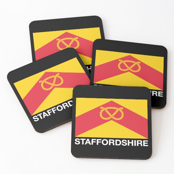 Item preview, Staffordshire County Flag - England  designed and sold by CityNoir.
