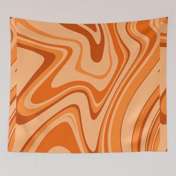 Item preview, Bright Oranges - Groovy Swirls  designed and sold by tangelos.