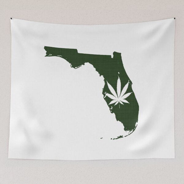 Item preview, Marijuana Leaf Florida designed and sold by surgedesigns.