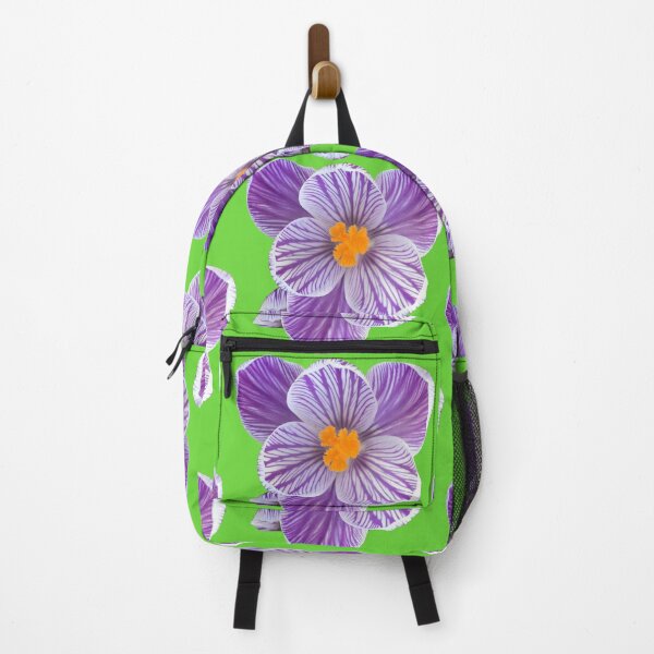 Item preview, Stripy Purple Crocus (neon version) designed and sold by Amanda1775.
