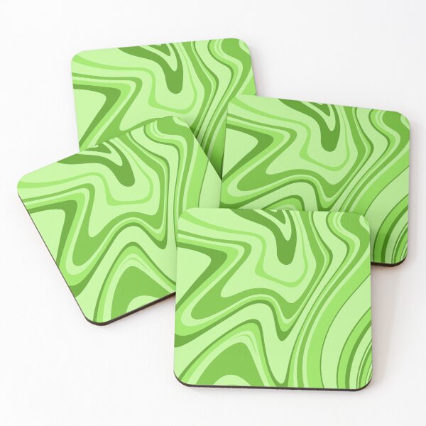Item preview, Bright Green - Groovy Swirls  designed and sold by tangelos.