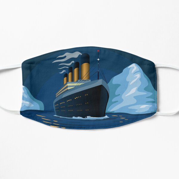 Titanic Ship Flat Mask