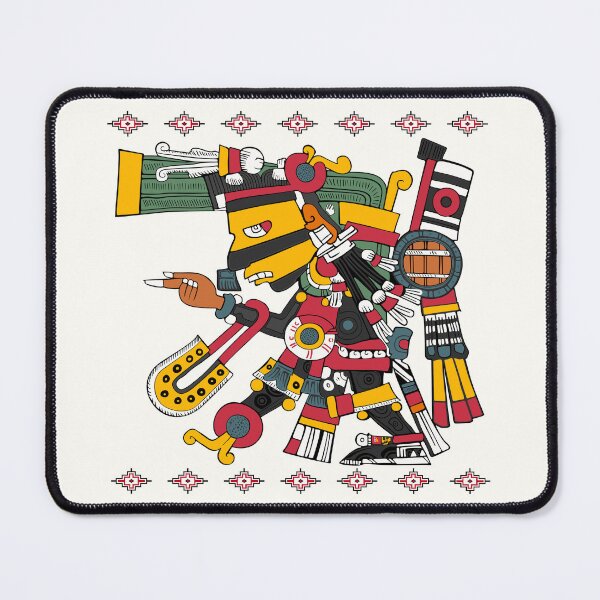Item preview, Tezcatlipoca - Aztec God of Night Tee Shirt designed and sold by Aztectees.