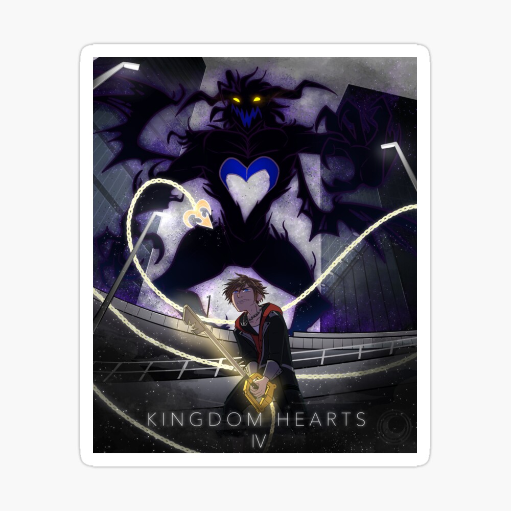 Kingdom Hearts 4 Poster for Sale by RedMoonDragon Art
