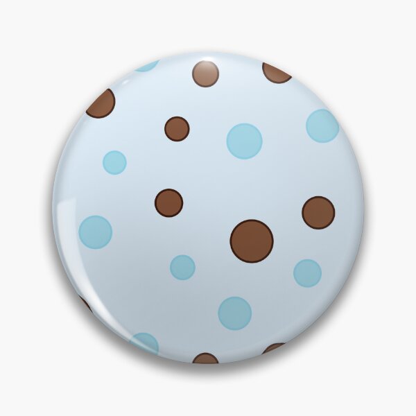 Item preview, Modern Blue and Brown Dots designed and sold by CheriseMorris.