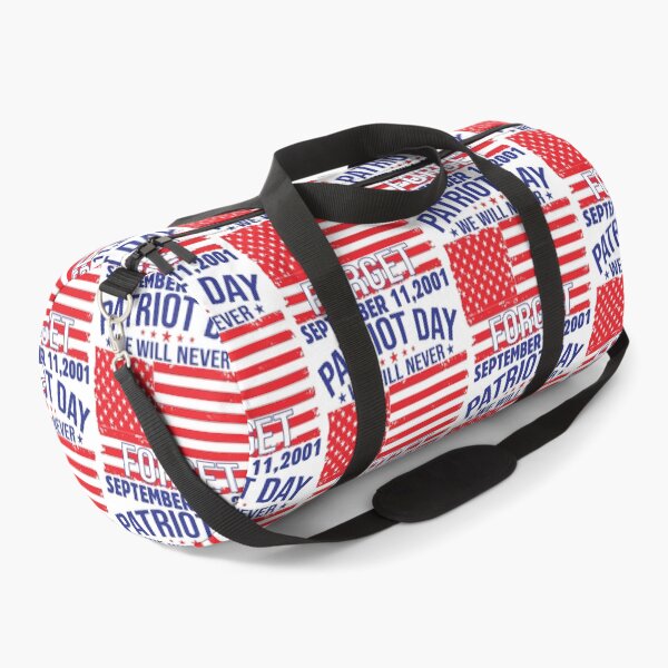 Item preview, Never Forget 9 11 America is Great Patriotism The Patriots Blood is the seed of Freedom Tree America Flag Happy Life Apparel Essential Motivation Inspiration Joy Mood designed and sold by DesignByHeartUK.