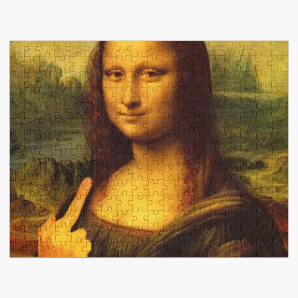 600px x 600px - Mona Lisa Jigsaw Puzzles for Sale | Redbubble