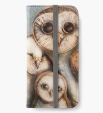 three wise owls iPhone Wallet/Case/Skin