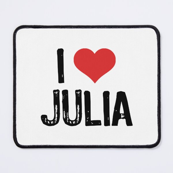 Item preview, I Love Julia designed and sold by The "I Love Everything" Shop.