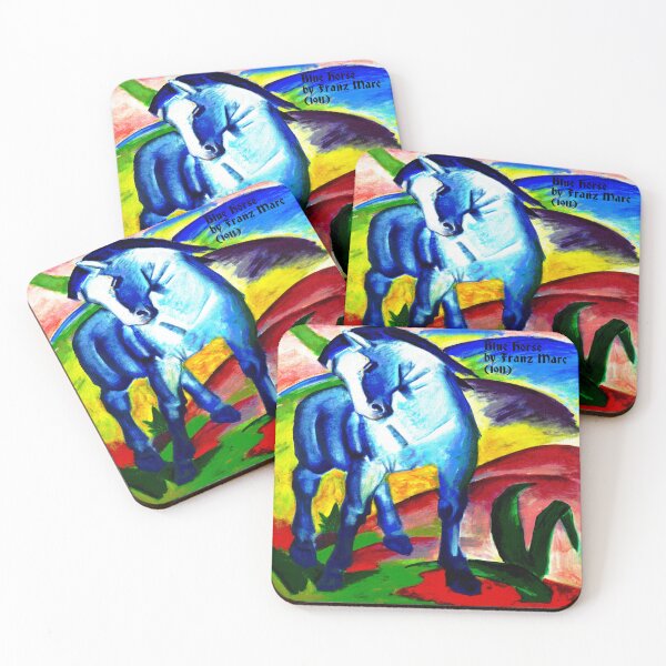 Item preview, Blue Horse By Franz Marc (1911) designed and sold by mturns57.