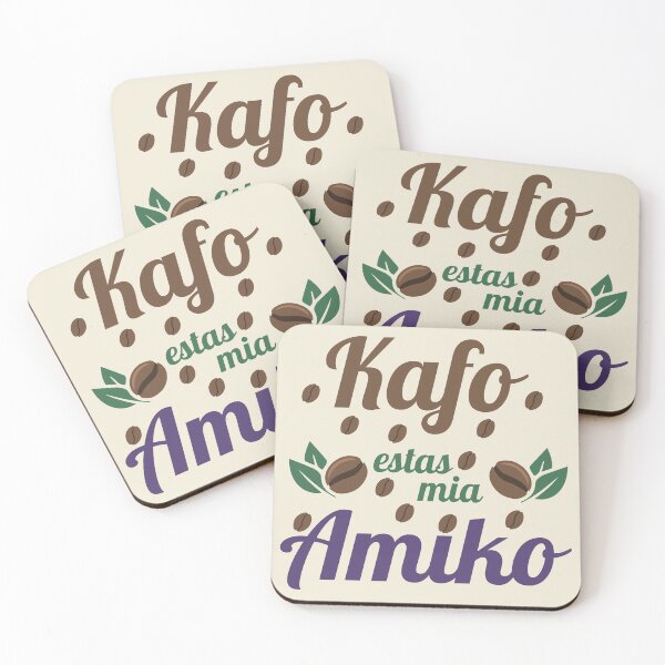 Item preview, Kafo estas mia Amiko designed and sold by Zebastjan Johanzen.
