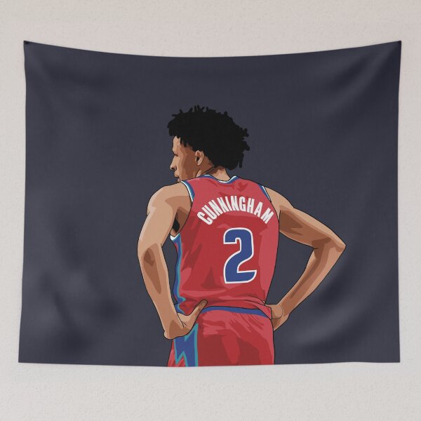 Item preview, Cade Cunningham Vector Back Above Waist Qiangy designed and sold by qiangdade.