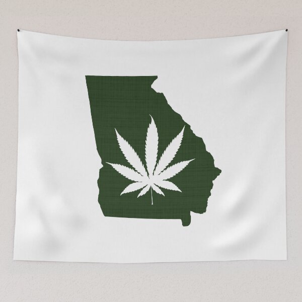 Item preview, Marijuana Leaf Georgia designed and sold by surgedesigns.