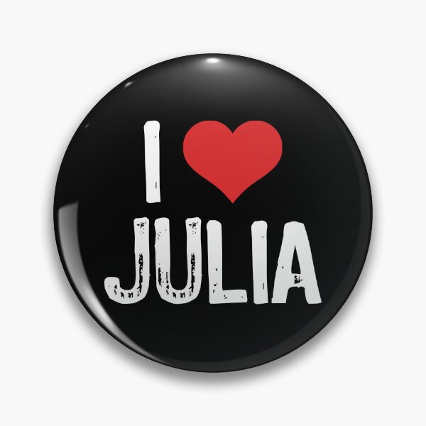 Item preview, I Love Julia designed and sold by The "I Love Everything" Shop.