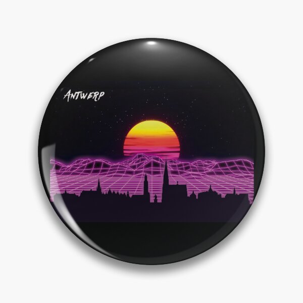 Artikelvorschau, Neonnächte der Skyline von Antwerpen entworfen und verkauft von DFerraz.
