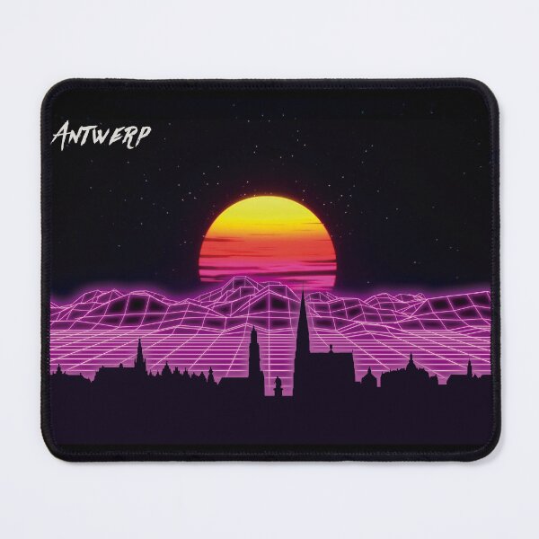 Item preview, Antwerp Skyline Neon Nights designed and sold by DFerraz.