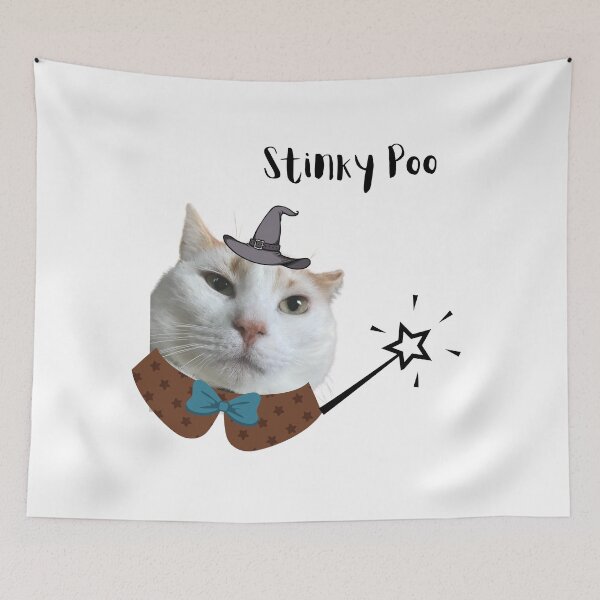 Item preview, Grouchy Wizard Cat designed and sold by Sophia-Adams.