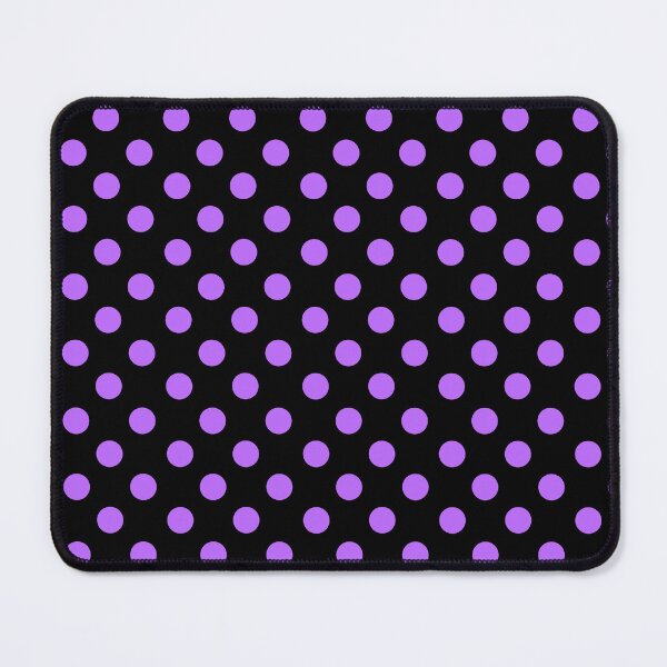 Item preview, Black with Pastel Purple Polka Dots designed and sold by TheFrostedDonut.