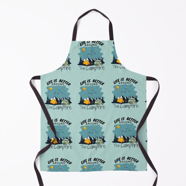 Item preview, Life is better around the campfire funny for hikers, camping quote designed and sold by ourpretty.