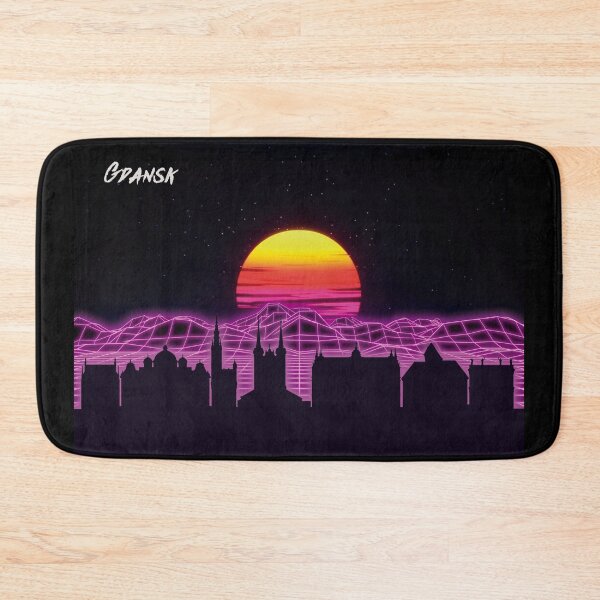 Item preview, Gdansk Skyline Neon Nights designed and sold by DFerraz.