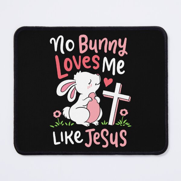 Item preview, No Bunny Loves Me Like Jesus Quotes Cute Easter Sunday Gifts designed and sold by haselshirt.
