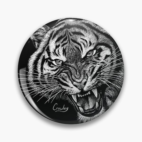 Item preview, Fierce Tiger Sratchboard designed and sold by StevenCrawley.