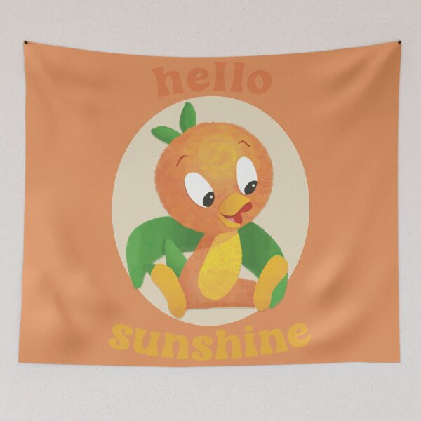Item preview, orange bird - hello sunshine designed and sold by darlingraphics1.