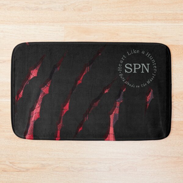 Item preview, SPN Heart Like a Hunter Flannel Under Claw Marks designed and sold by Nicolette Olivier.