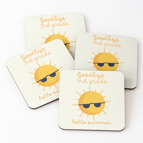 Item preview, Goodbye 3rd grade hello summer, happy last day of school, hello summer students and teachers designed and sold by zicutza.