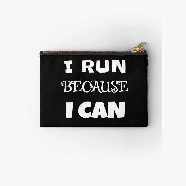 Item preview, I Run Because I Can designed and sold by ZubiyaArt.