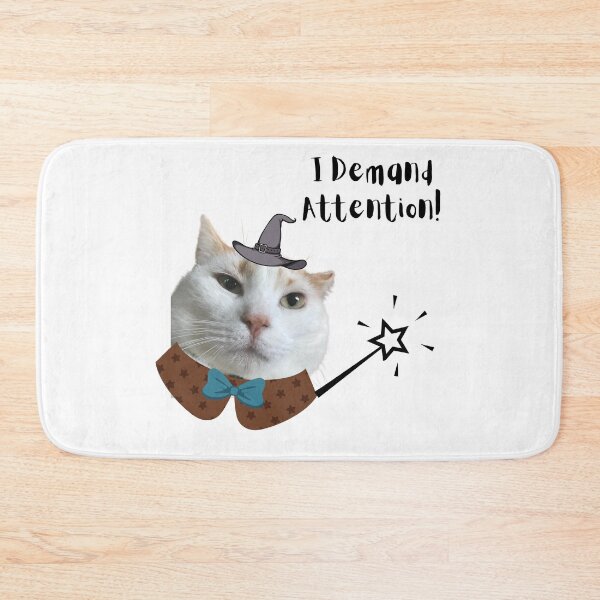 Item preview, Grouchy Wizard Cat designed and sold by Sophia-Adams.