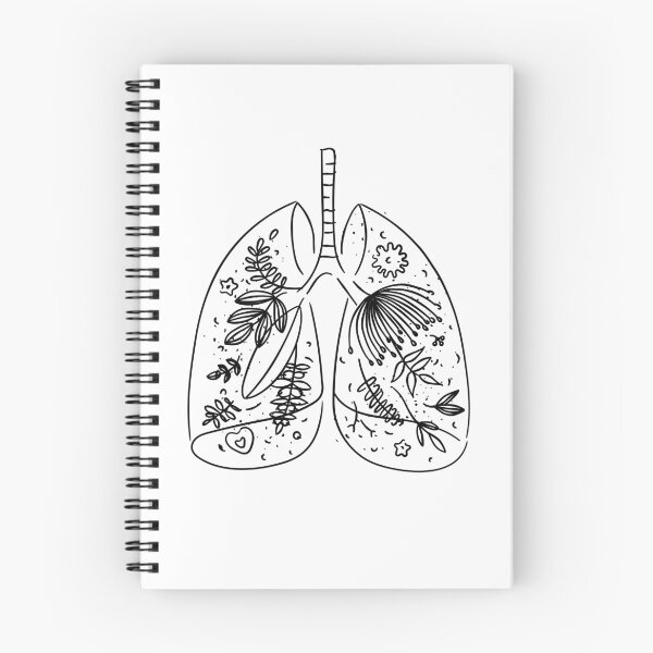 Item preview, Flower Lungs | Fresh Lungs | Anatomical Lungs | Floral Lungs |  Lungs | lungs breathe  designed and sold by GaliaTati.