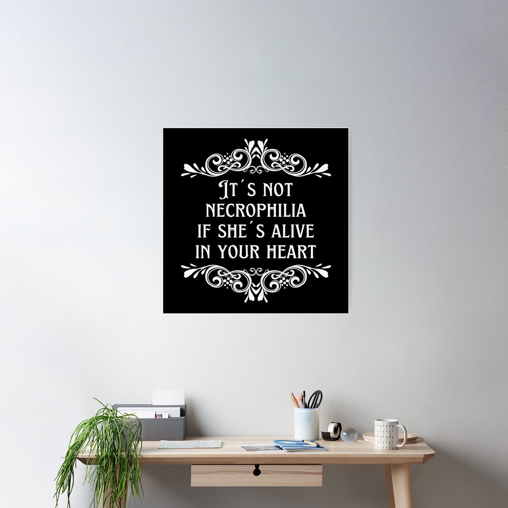 necrophilia  Poster by GabyDark | Redbubble