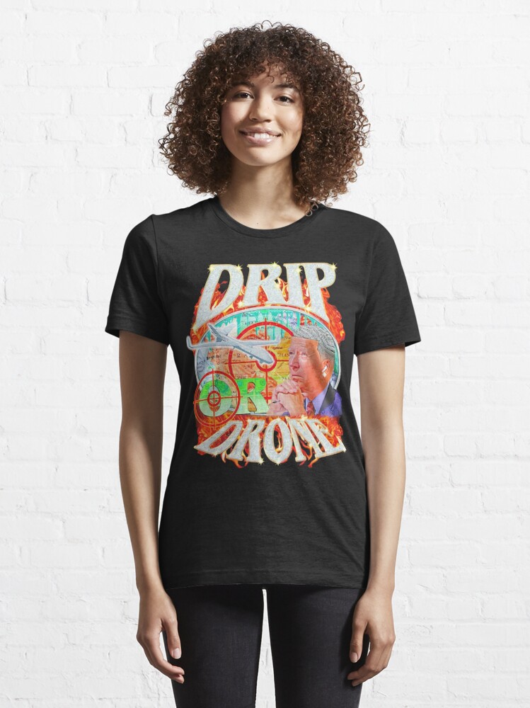 Joe Biden Drip or Drone Active T-Shirt for Sale by ziyadshopp