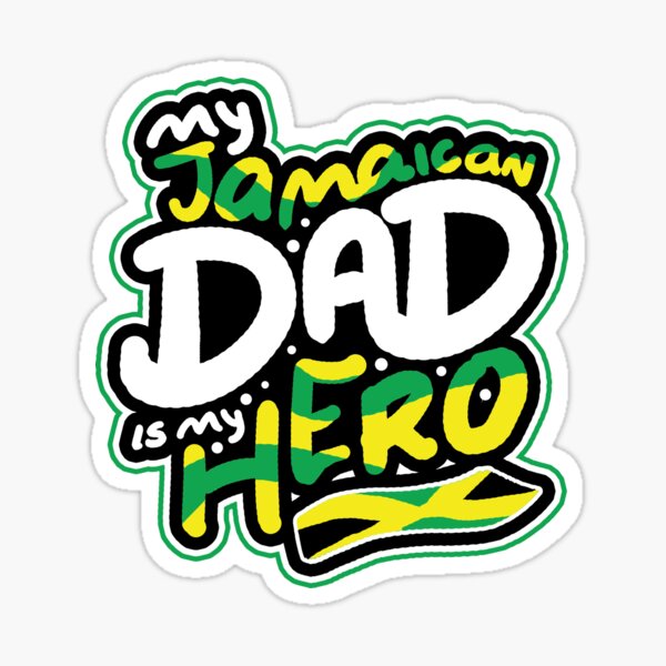 Jamaican Dad Stickers For Sale Redbubble